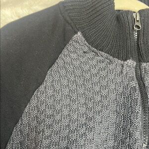 Men's Black Crewneck Sweater